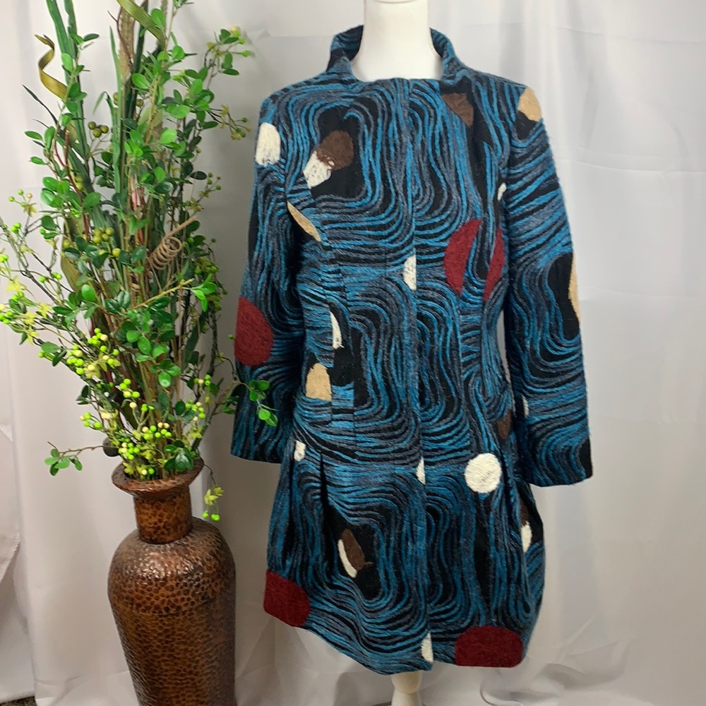 Samuel Dong Wool Mohair Bubble Coat